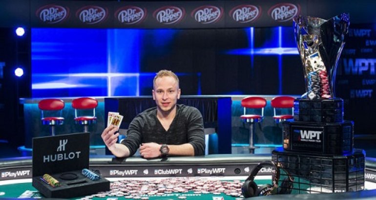 James Romero Wins 2016 WPT Five Diamond World Poker Classic